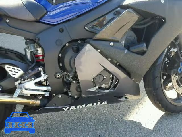 2007 YAMAHA YZFR6 JYARJ06Y37A007641 image 6