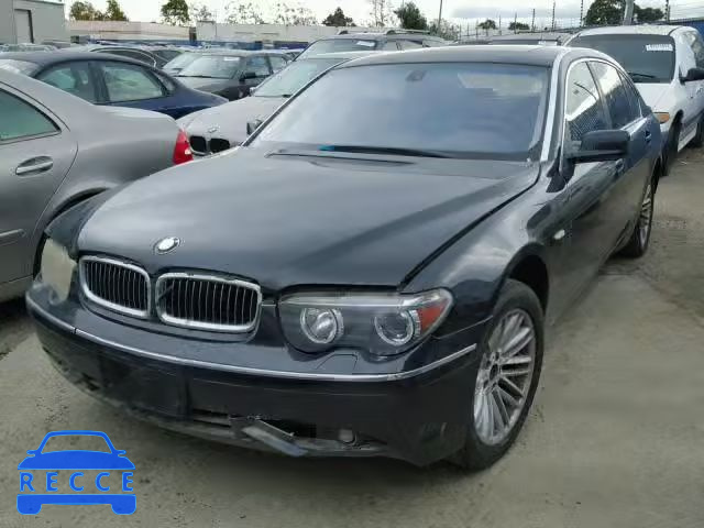 2004 BMW 745 WBAGN63484DS47473 image 1