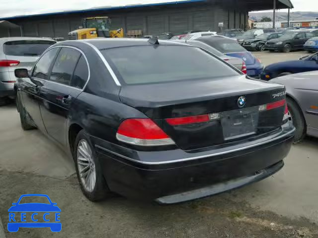 2004 BMW 745 WBAGN63484DS47473 зображення 2