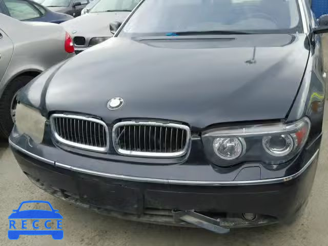 2004 BMW 745 WBAGN63484DS47473 зображення 6