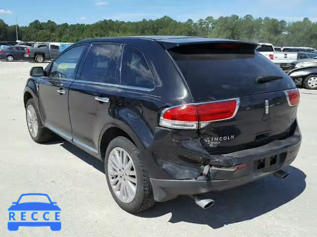 2011 LINCOLN MKX 2LMDJ6JK4BBJ21729 Bild 2