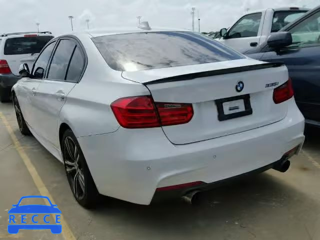 2015 BMW 335 WBA3A9G51FNS66636 зображення 2