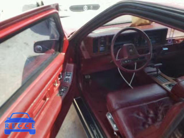 1989 CADILLAC ELDORADO 1G6EL1150KU602084 Bild 8