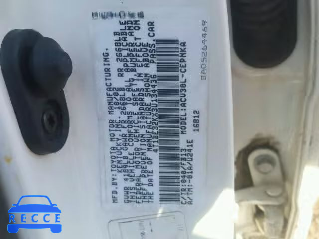 2003 TOYOTA CAMRY LE 4T1BE32KX3U134436 image 9