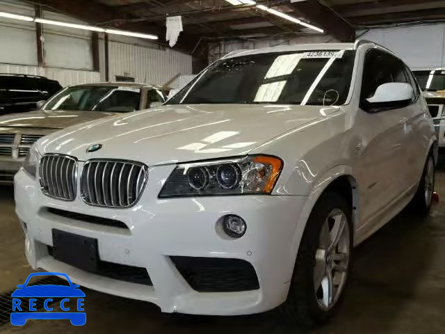 2013 BMW X3 5UXWX7C59DL981437 зображення 1