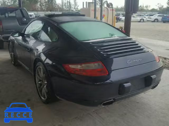 2007 PORSCHE 911 CARRER WP0AA29997S710124 зображення 2