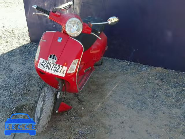 2009 VESPA GTS ZAPM459L595009579 зображення 1