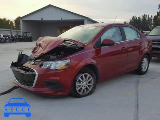 2017 CHEVROLET SONIC 1G1JD5SH4H4130840 зображення 1