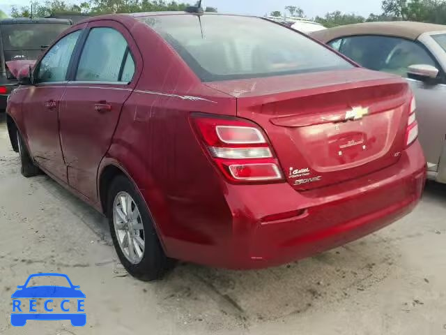 2017 CHEVROLET SONIC 1G1JD5SH4H4130840 зображення 2