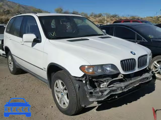 2006 BMW X5 5UXFA13586LY43180 зображення 0