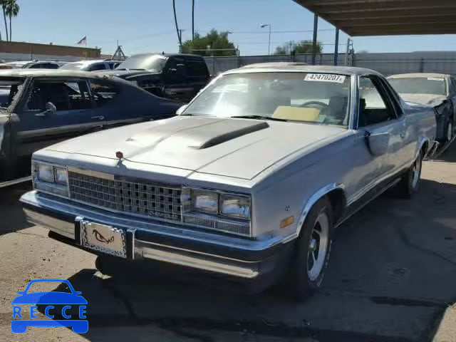 1987 CHEVROLET EL CAMINO 3GCCW80H9HS904417 image 2