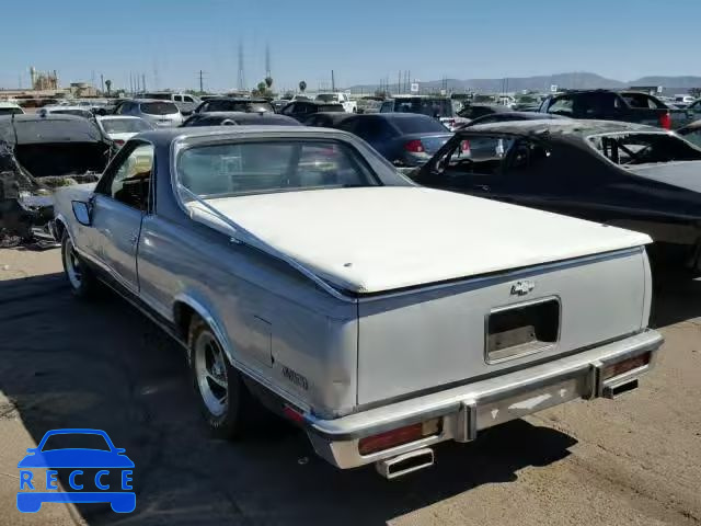 1987 CHEVROLET EL CAMINO 3GCCW80H9HS904417 image 3