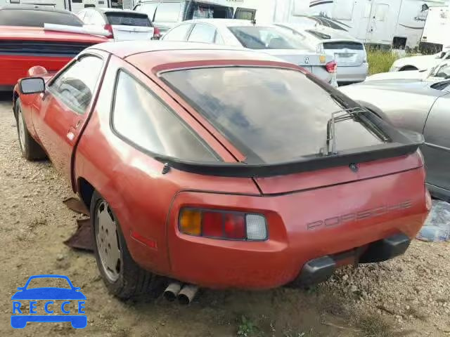 1981 PORSCHE 928 WP0JA0921BS820889 зображення 2