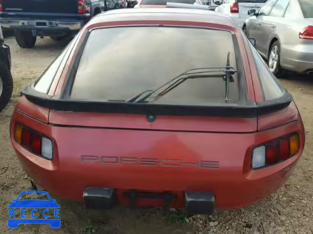 1981 PORSCHE 928 WP0JA0921BS820889 Bild 8