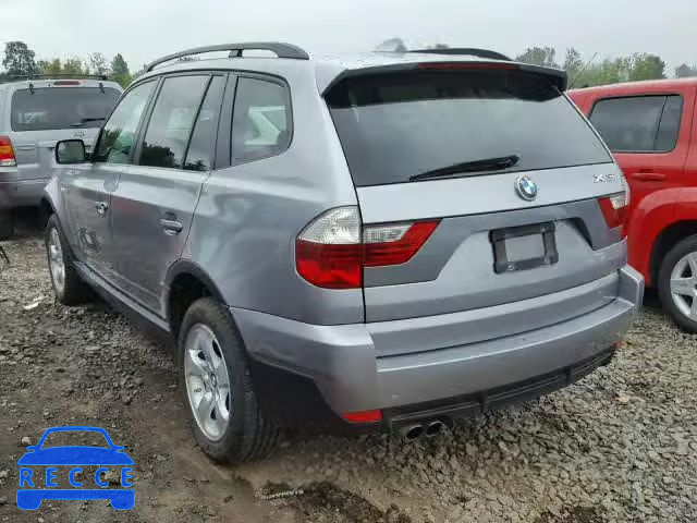 2008 BMW X3 WBXPC93418WJ18224 image 2