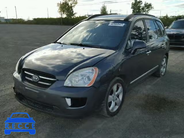 2008 KIA RONDO BASE KNAFG525X87126619 image 1