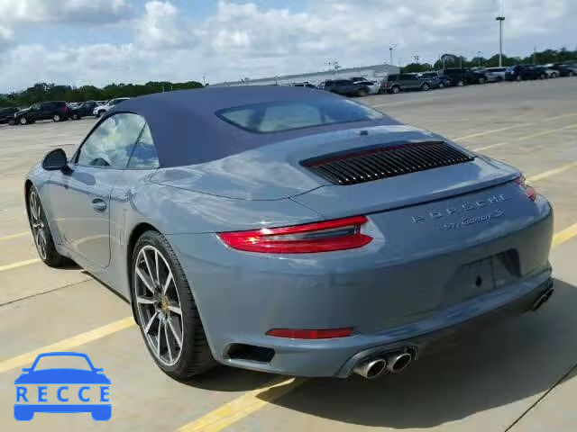 2017 PORSCHE 911 WP0CB2A94HS154355 зображення 2