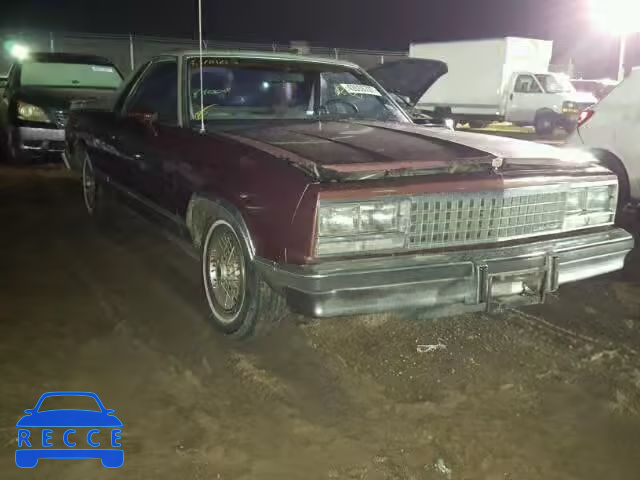 1984 CHEVROLET EL CAMINO 1GCCW80H6ER216647 image 0