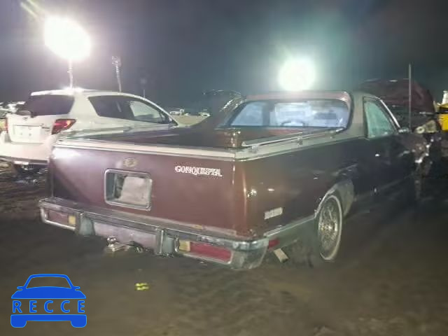 1984 CHEVROLET EL CAMINO 1GCCW80H6ER216647 image 3