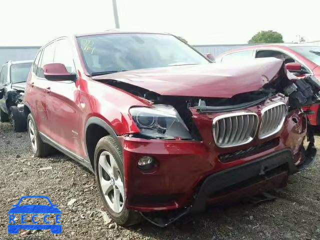 2012 BMW X3 5UXWX5C59CL724362 зображення 0