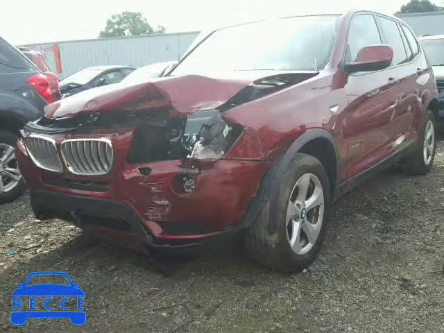 2012 BMW X3 5UXWX5C59CL724362 зображення 1