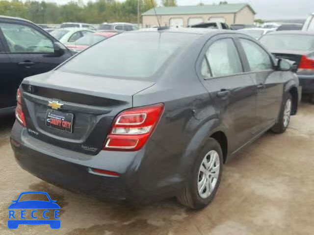 2017 CHEVROLET SONIC 1G1JB5SH6H4147919 зображення 3