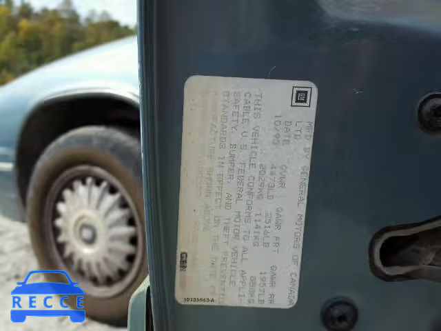 1994 BUICK REGAL 2G4WB55L1R1422358 зображення 9