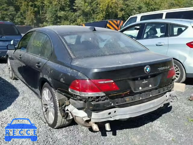 2008 BMW 750 WBAHN83508DT87774 image 2