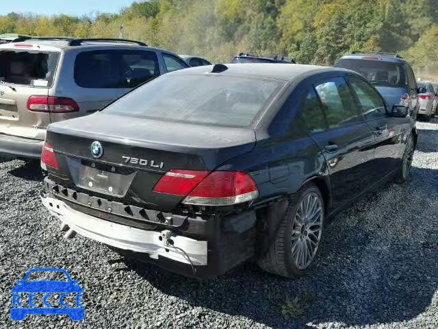 2008 BMW 750 WBAHN83508DT87774 зображення 3