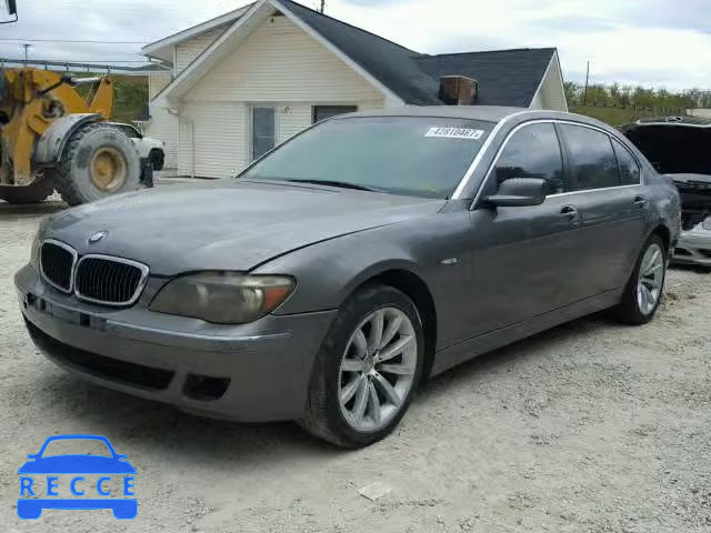 2008 BMW 750 WBAHN83528DT78915 зображення 1