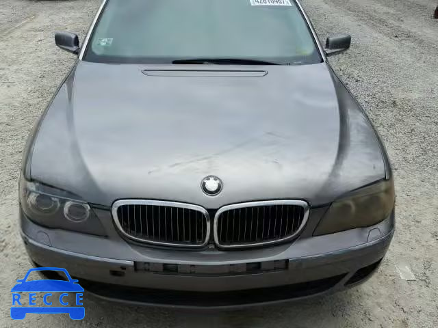 2008 BMW 750 WBAHN83528DT78915 image 6