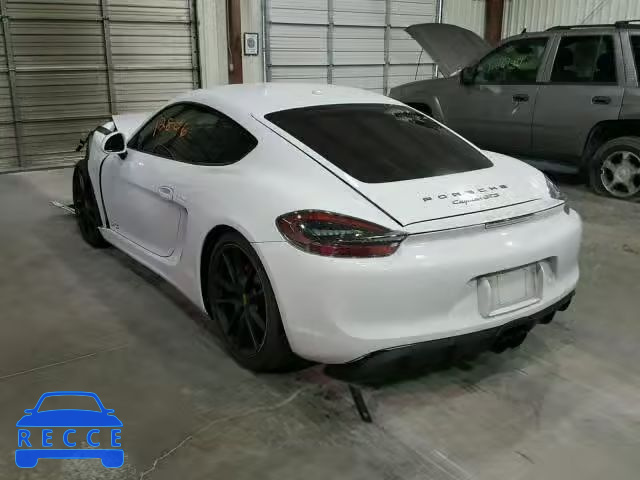 2016 PORSCHE CAYMAN WP0AB2A88GK186402 зображення 2