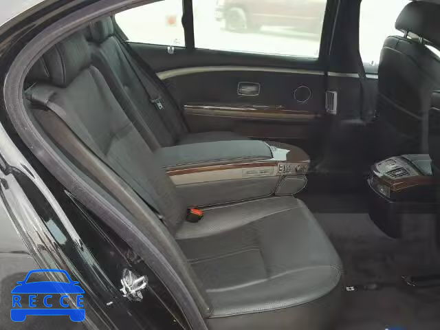 2008 BMW 750 WBAHN83538DT78177 зображення 5