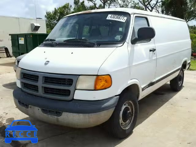 2002 DODGE RAM VAN 2B7JB21Y92K104194 Bild 1