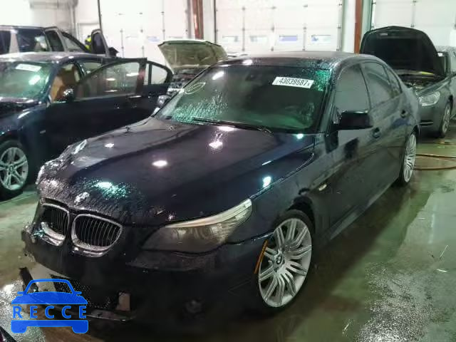 2008 BMW 550 WBANW535X8CT53135 зображення 1