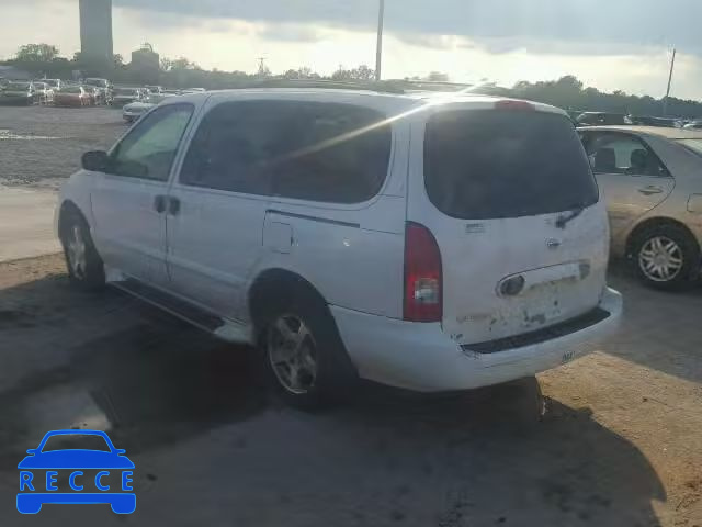 2001 NISSAN QUEST 4N2ZN15TX1D805108 зображення 2