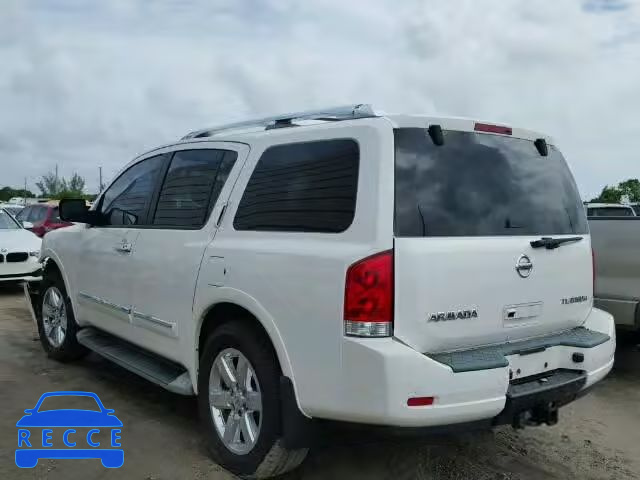 2011 NISSAN ARMADA PLA 5N1AA0NE7BN619007 зображення 2