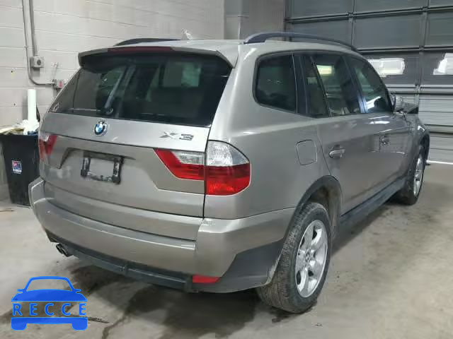2007 BMW X3 WBXPC93417WF20715 зображення 3