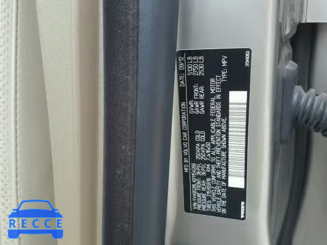 2013 VOLVO XC70 YV4952BL4D1154266 image 9
