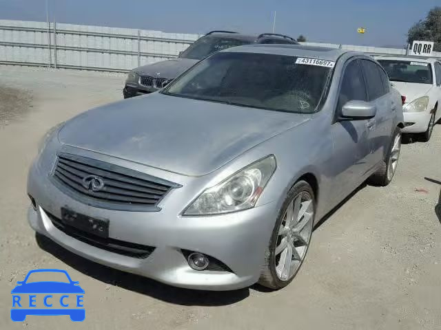 2010 INFINITI G37 BASE JN1CV6APXAM204332 зображення 1