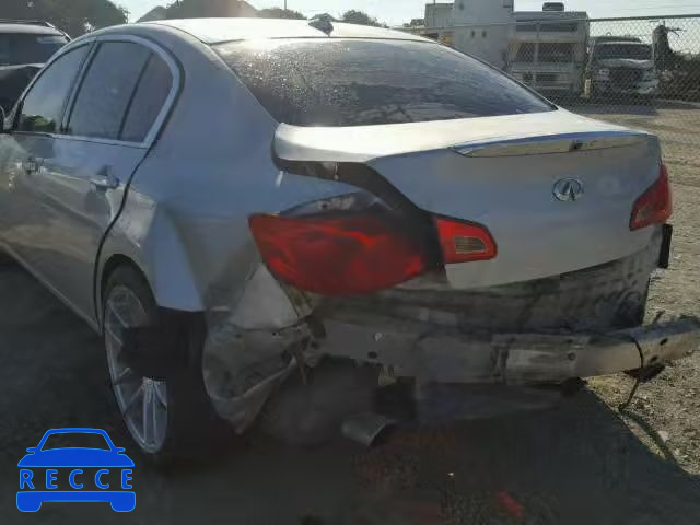 2010 INFINITI G37 BASE JN1CV6APXAM204332 зображення 8