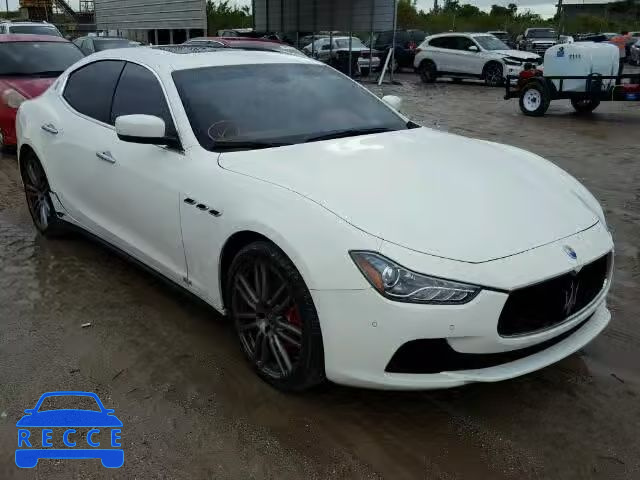 2016 MASERATI GHIBLI ZAM57RSAXG1185248 Bild 0