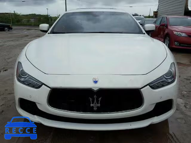 2016 MASERATI GHIBLI ZAM57RSAXG1185248 Bild 8