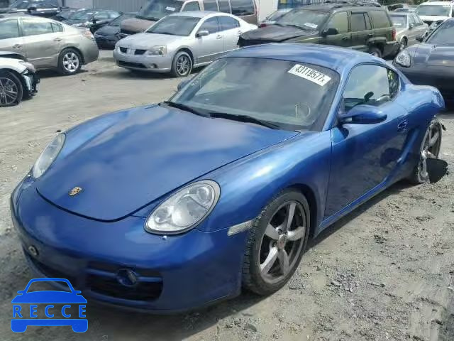 2007 PORSCHE CAYMAN WP0AA29837U761176 image 1