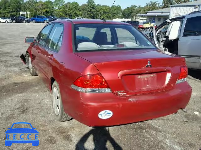 2005 MITSUBISHI LANCER JA3AJ26E55U031467 image 2