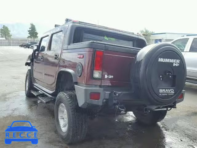 2006 HUMMER H2 SUT 5GRGN22U06H122460 image 2