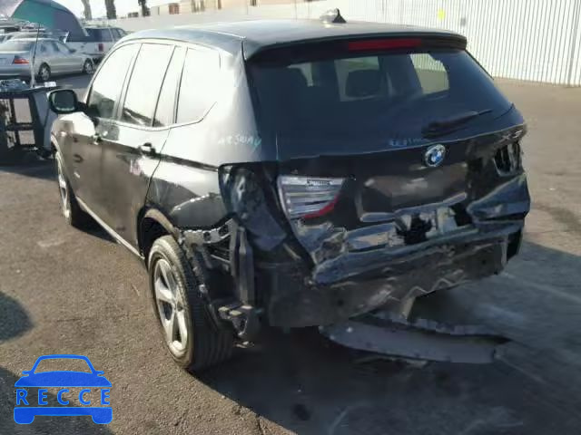 2011 BMW X3 5UXWX5C58BL712055 image 2