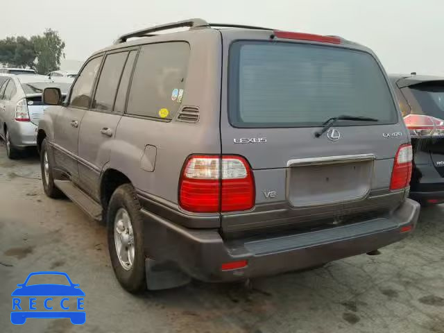 1999 LEXUS LX JT6HT00W4X0051243 Bild 2