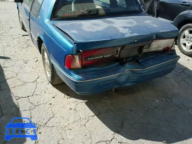 1993 MERCURY COUGAR 1MEPM6245PH604689 Bild 9