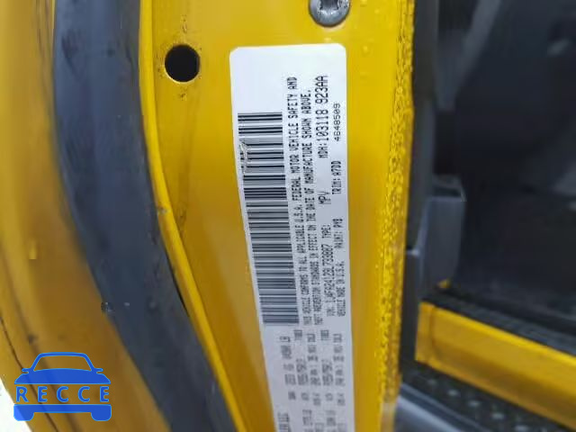 2009 JEEP WRANGLER 1J4FA24129L733887 image 9